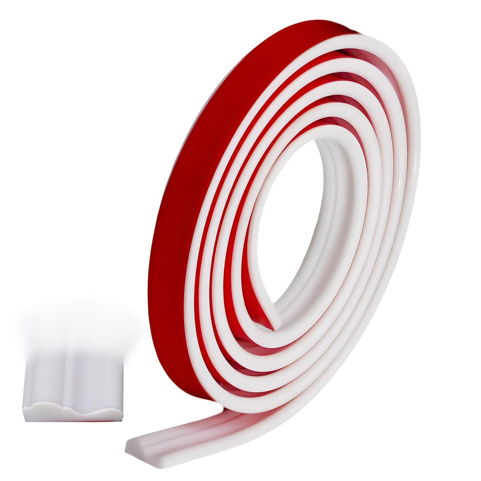 Peel and Stick Wall Moulding Kit, Self Adhesive Beading Kit, Easy to Cut and Install Peel and Stick Wall Moulding Panels for Protection, DIY Home Decoration, Panel (5mx 23mm)