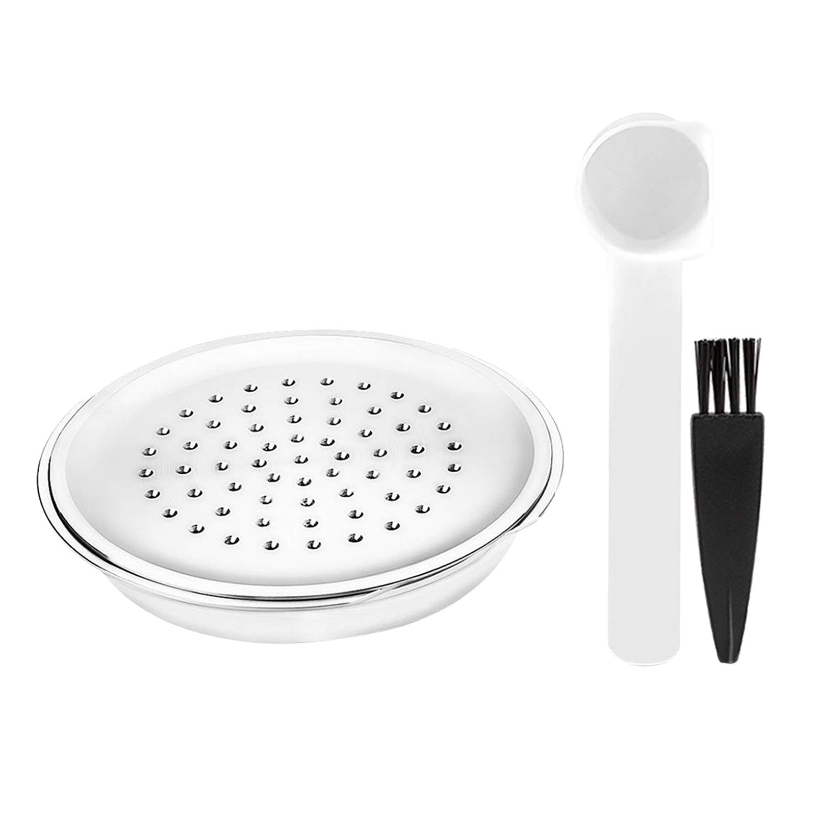 Stainless Steel Coffee Capsule with Brush Spoon for Senseo Coffee Machine