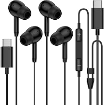 USB C Headphones Wired Type C Wired Earbuds Wired Earphones Headphones USBC