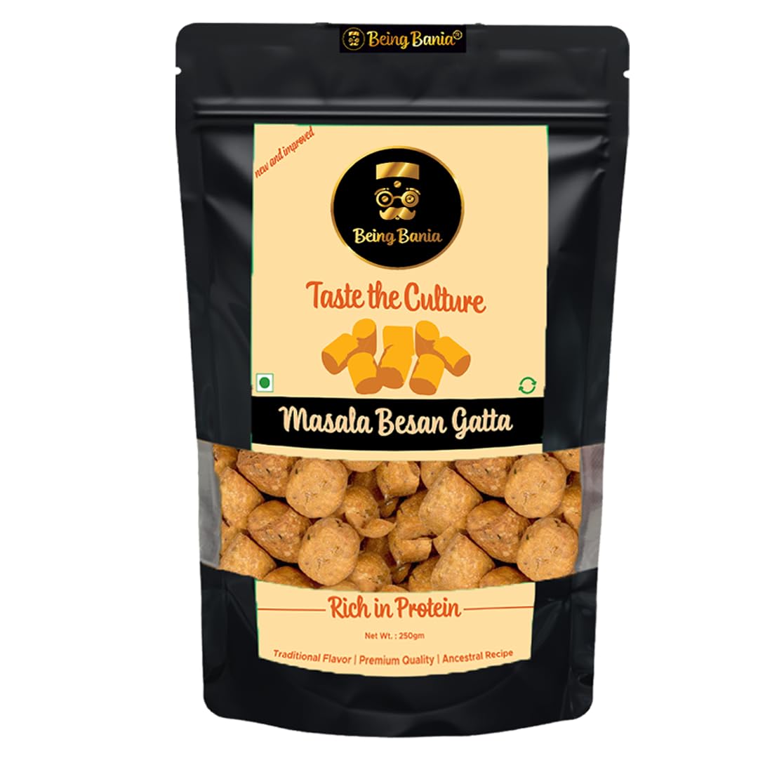 Being Bania Besan Gatta - Gatte , 500g | Marwari Gatta Sabzi | Rajasthani food | Home made | Ready to cook-image-18
