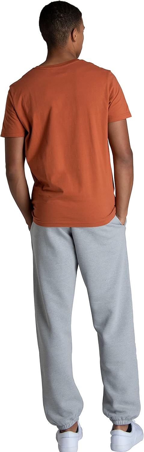 Fruit of the Loom Eversoft Fleece Elastic Bottom Sweatpants with Pockets, Relaxed Fit, Moisture Wicking, Breathable