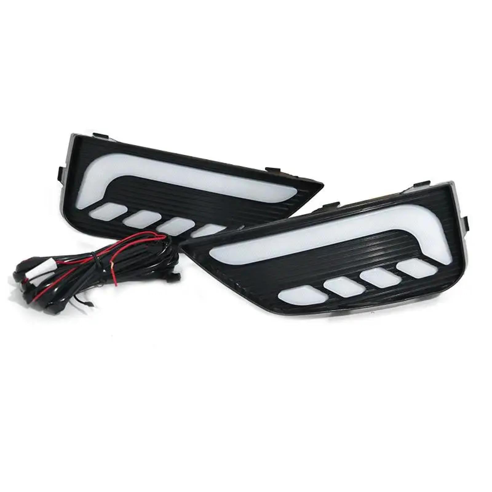Mistlampen Dla MG6 Dla MG 6 2020 Samochód DRL Osłony lamp przeciwmgielnych Samochodowe światła do jazdy dziennej LED Białe, żółte, niebieskie światła do jazdy