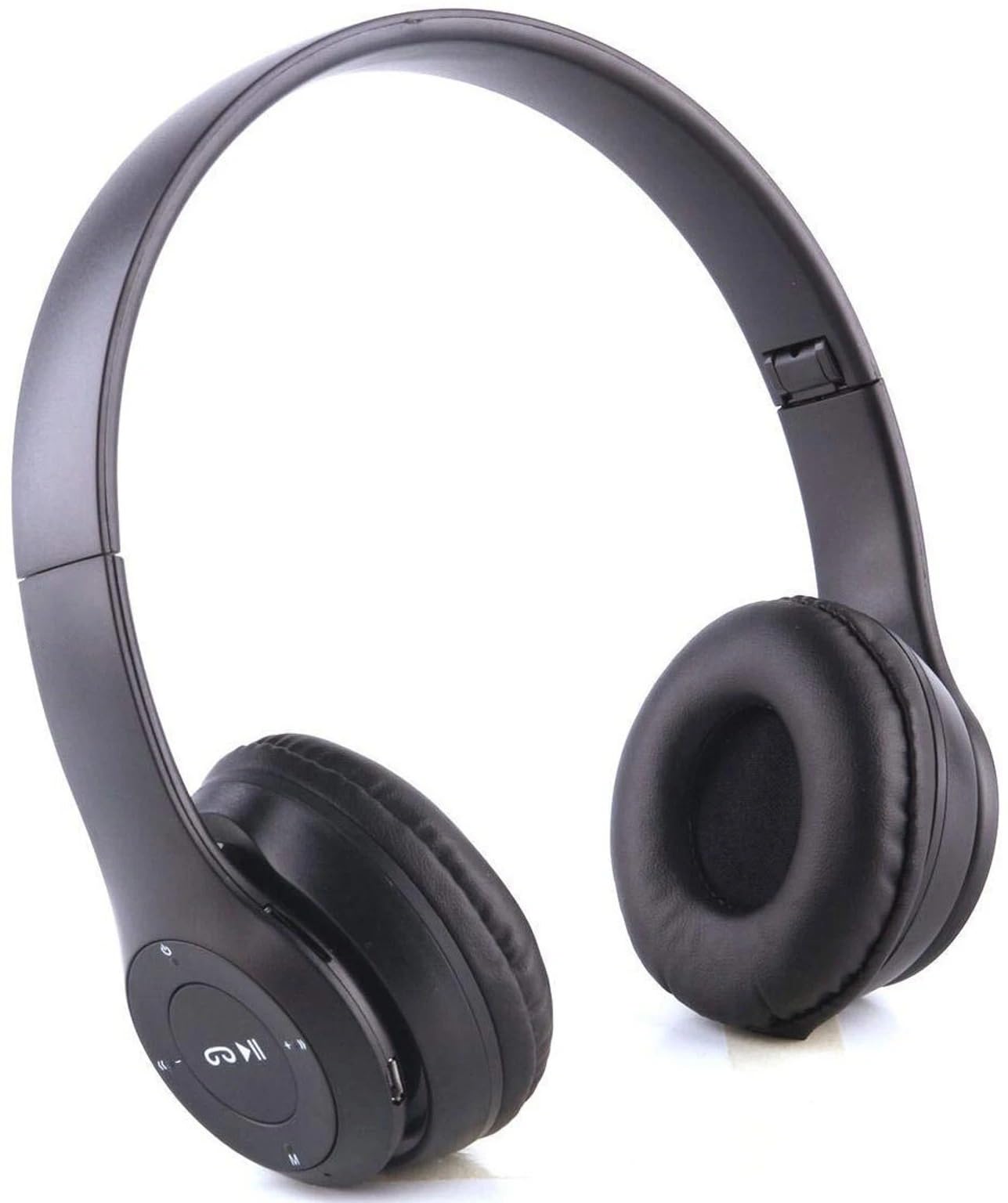 Best Ultra Headphone with AUX & Bluetooth Support Bluetooth & Wired Headset (Black, On the Ear)-image-5