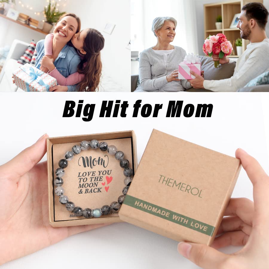 Miniatura 4 de Mothers Day Gifts from Daughter Son Birthday Gifts for Mom Great Best Mothers Day Presents Mama Gift Personalized Unique Dog Mom Black Rutile