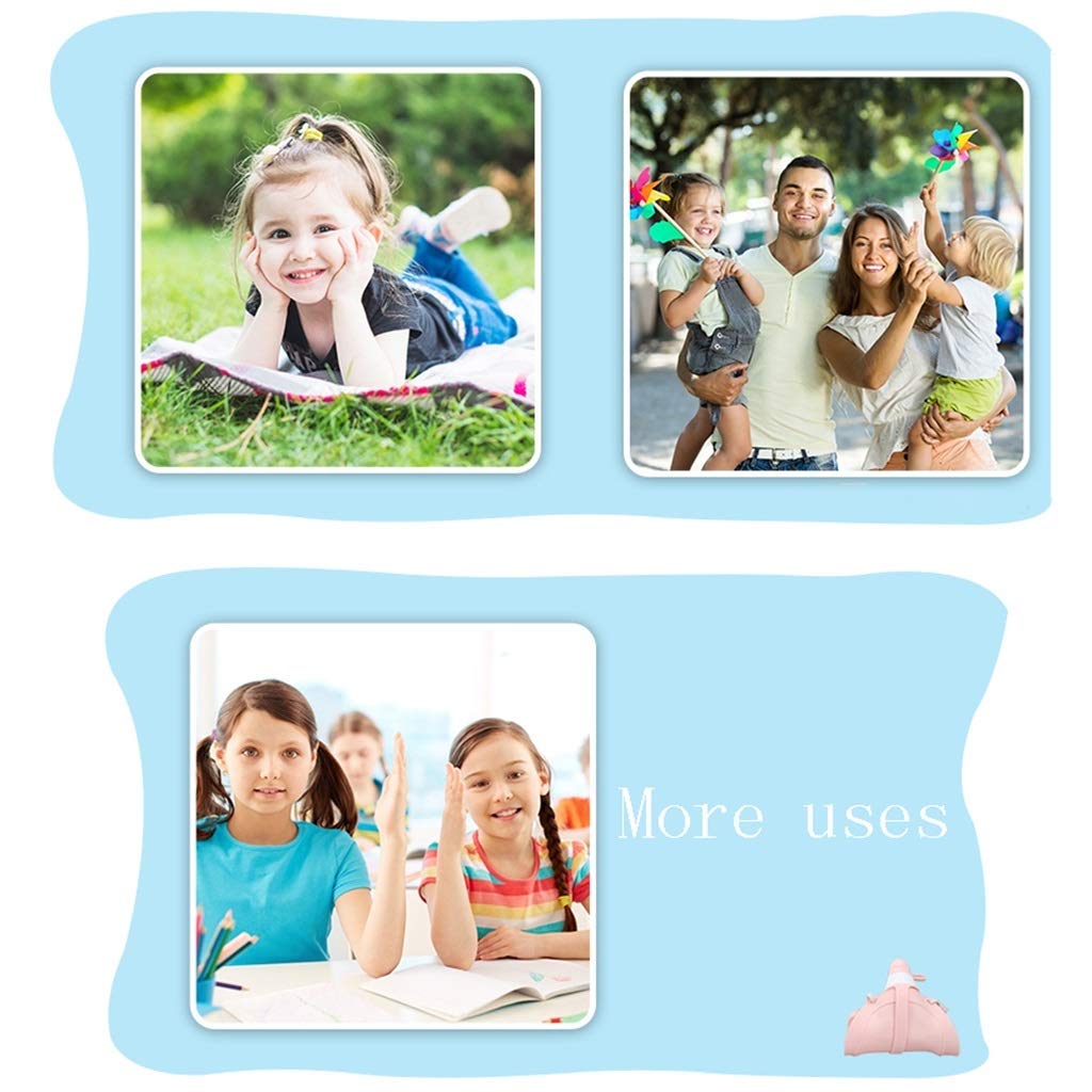 Bottiglia d'Acqua Pieghevole, Sicurezza Bello Autunno-Resistente for Bambini Viaggi All'aperto (3 Colori)