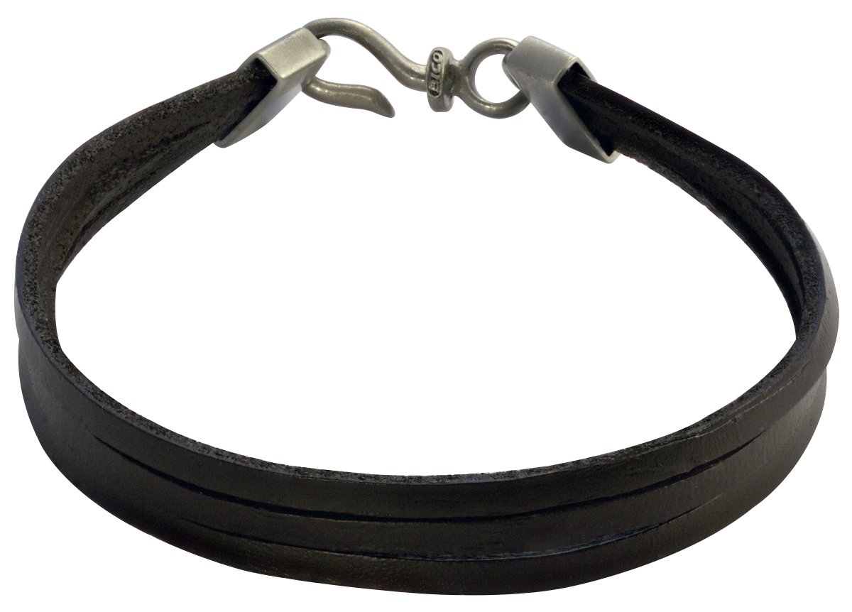 Bico RawBico Raw Triple Strip Leather Bracelet