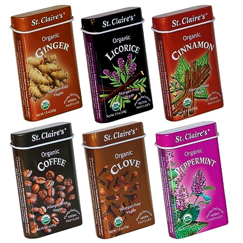 Amazon.com: St. Claire's Organics: Herbal Pastilles