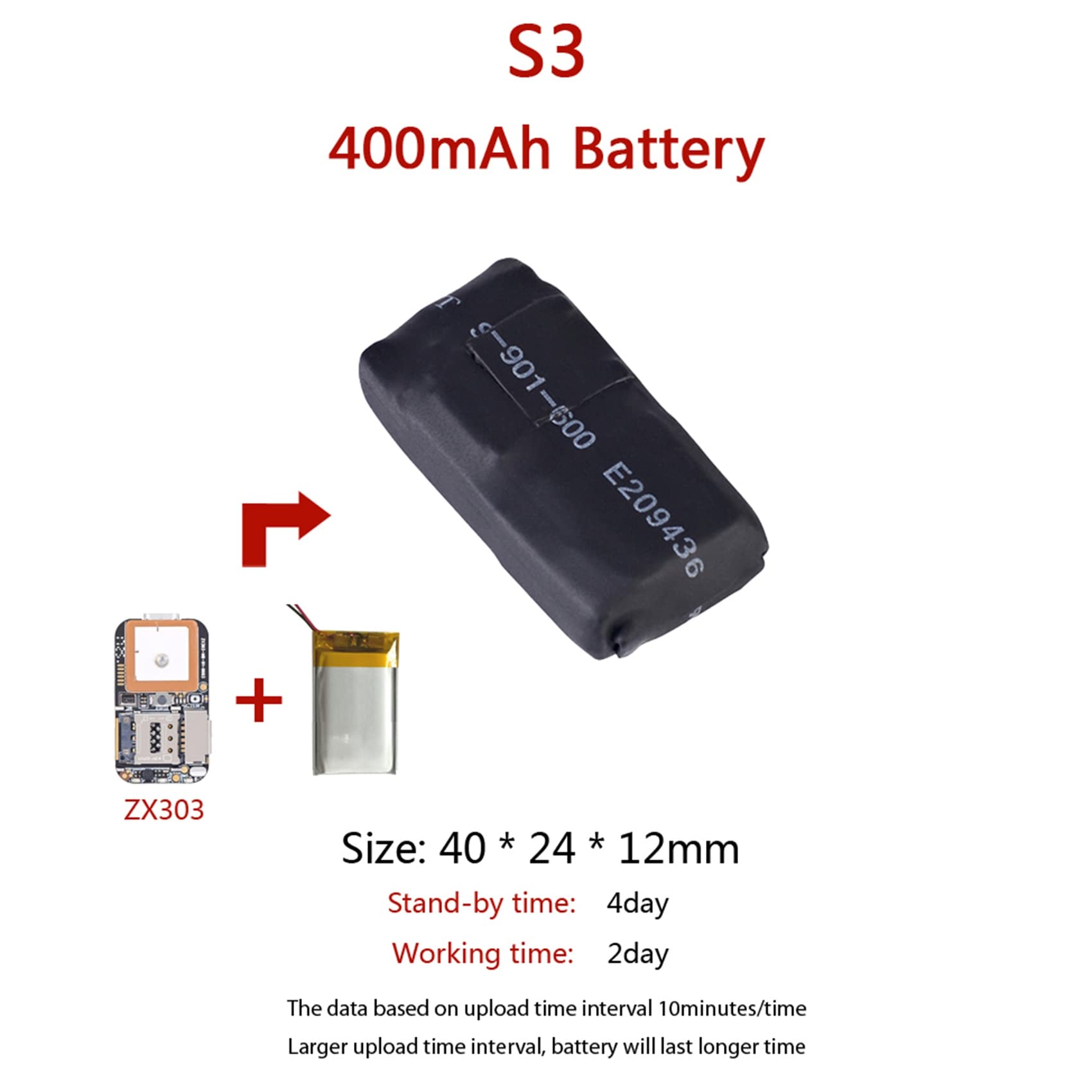 S7 GPS Rastreador gsm AGPS WiFi LBS Localizador AplicacióN Web Gratuita Seguimiento Grabadora de Voz ZX303 PCBA Interior