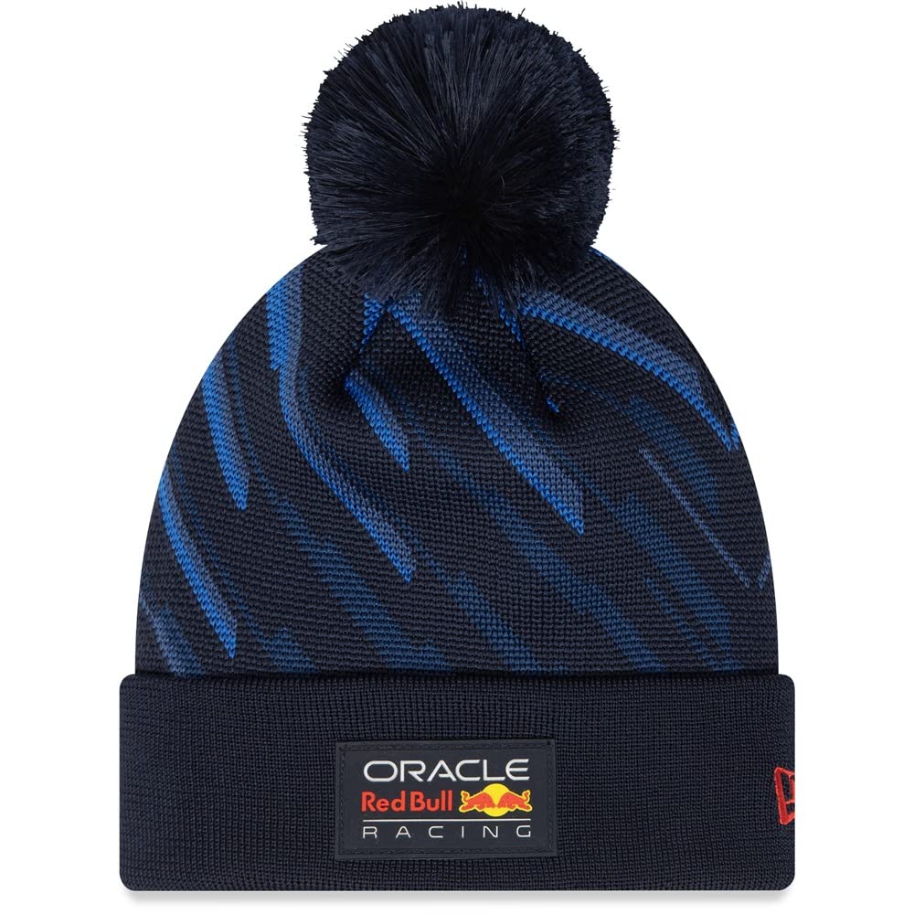 New Era Red Bull Racing F1 Team Kids Team Replica Cuff Beanie, Night Sky, One size