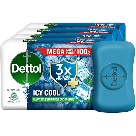 Dettol Cool Clean Soap Bar - 400g