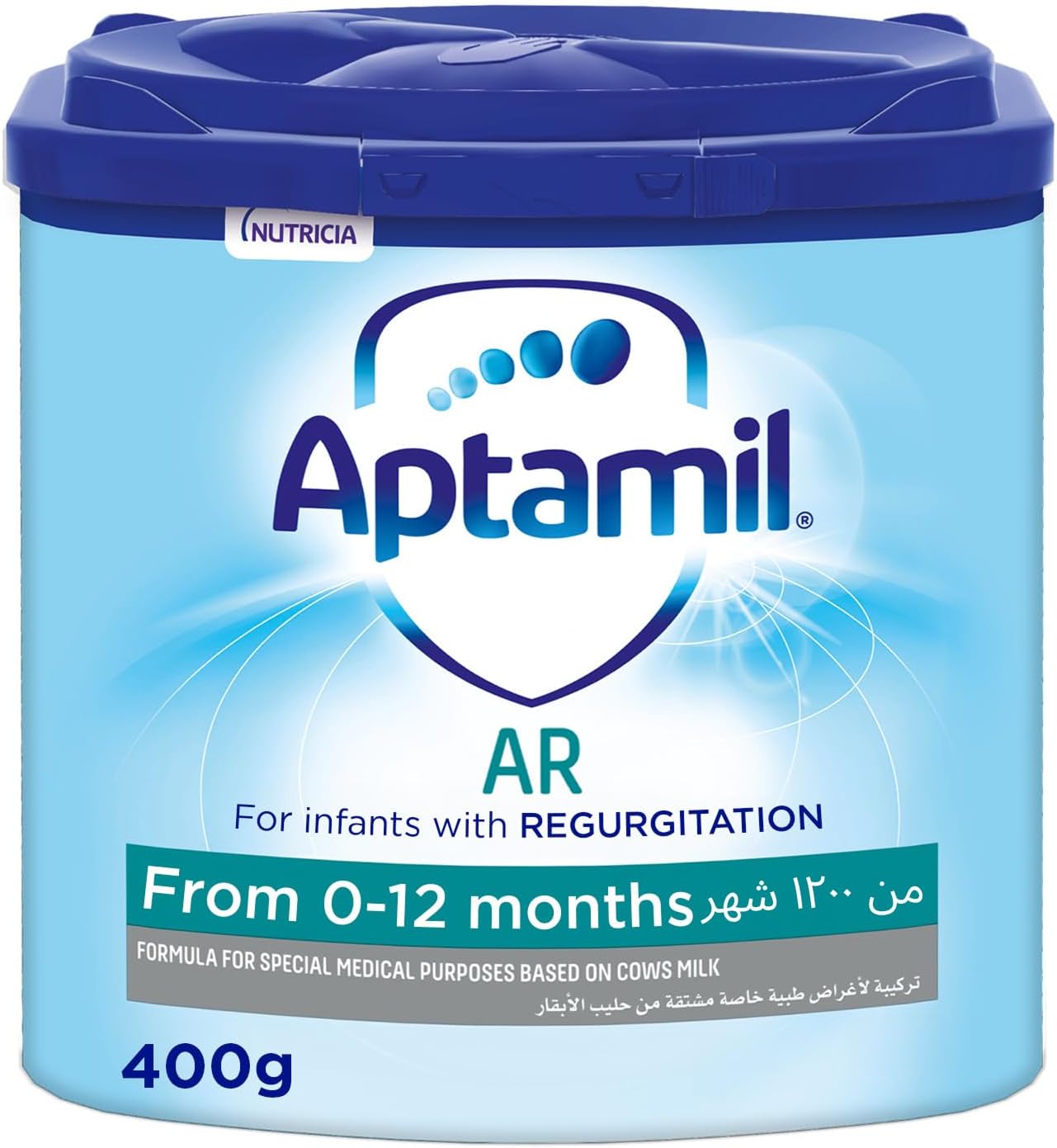 Anti-Regurgitation Infant Formula Milk From Birth to 12 Months, Dietary Management of Regurgitation, Easy To Use Pack, 400g