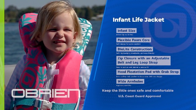 Amazon.com : O'Brien Infant Neoprene US Coast Guard Approved Life