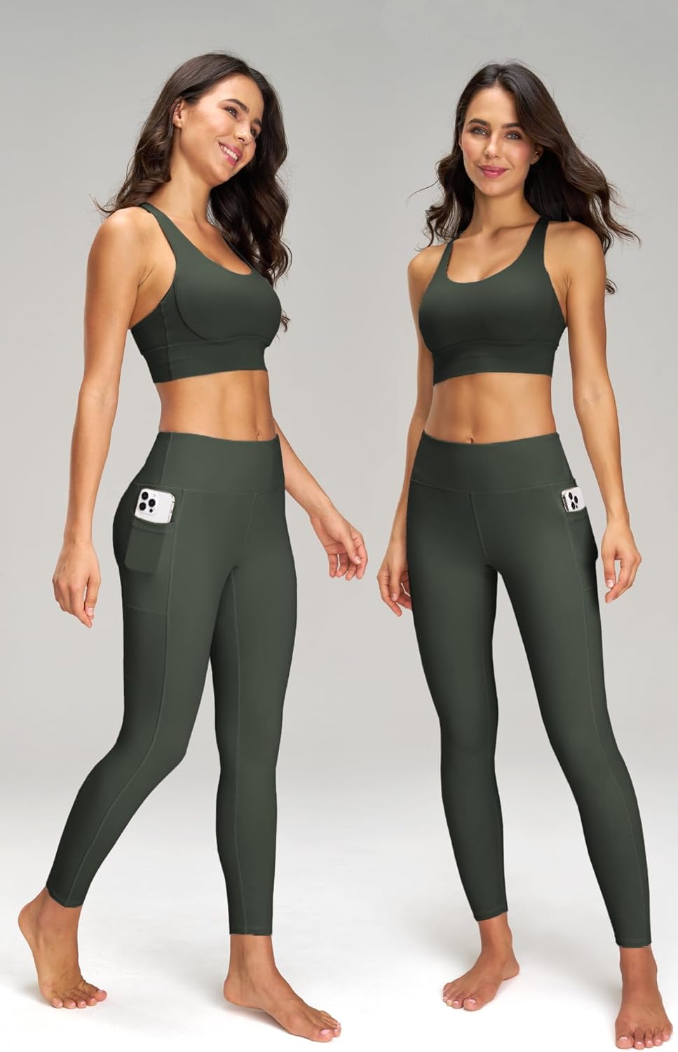 High Waisted Leggings for Women Tummy Control Yoga Pants Workout Leggings Ultra Soft No See Through - Image 3