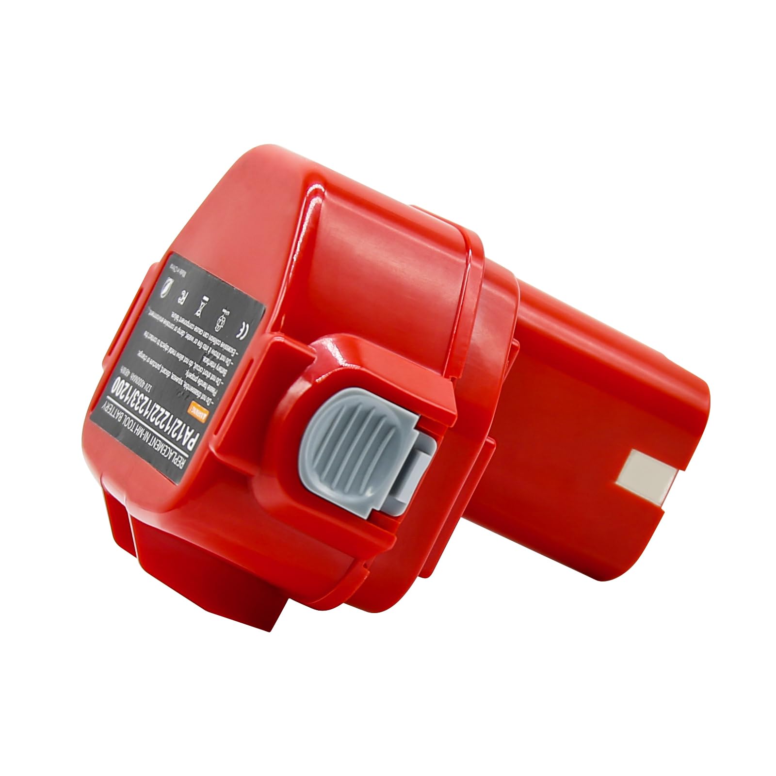 2X 5.0Ah Ersatzakku für Makita 1220, Powtree PA12 Akku für Makita 12V NI-Mh 1220 1222 1233S 1234 1233 1235 1235B 1235F 192696-2 192698-8 192698-A 193138-9 193157-5