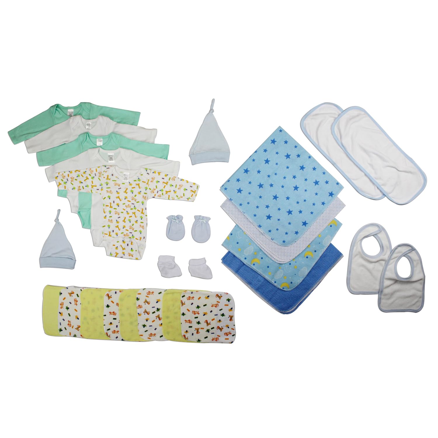 Bambini Newborn Baby Boys 25 Pc Layette Set