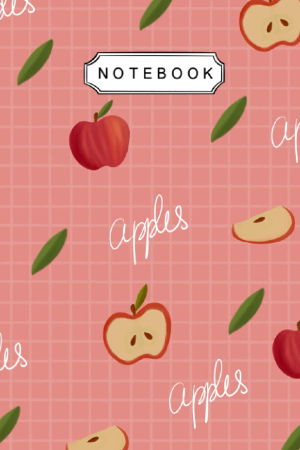Red Apples Notebook Journal: Lined Composition Notebook Journal, (6''x9''), 100 pages