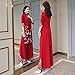 Chinese Styles Women Hanfu Qipao Two Pieces China Traditional Clothing Pants Set Suit Robe Orientale Clothes s2 Red XXL