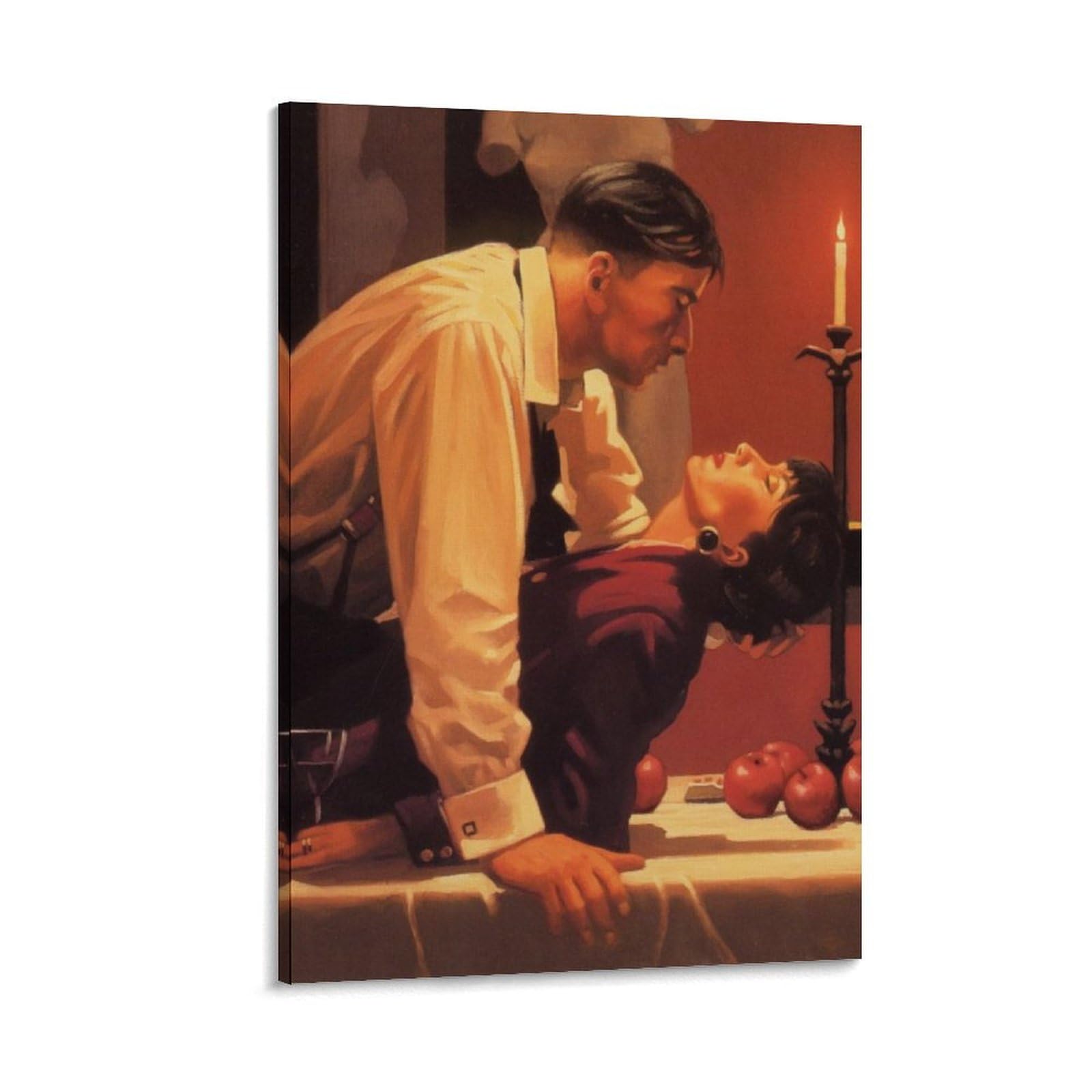 After The Party by jack_vettriano Wall Art Prints Poster Wall Art Picture Painting Poster Canvas Print Posters Artworks Room Decor 08x12inch(20x30cm) โ image 1
