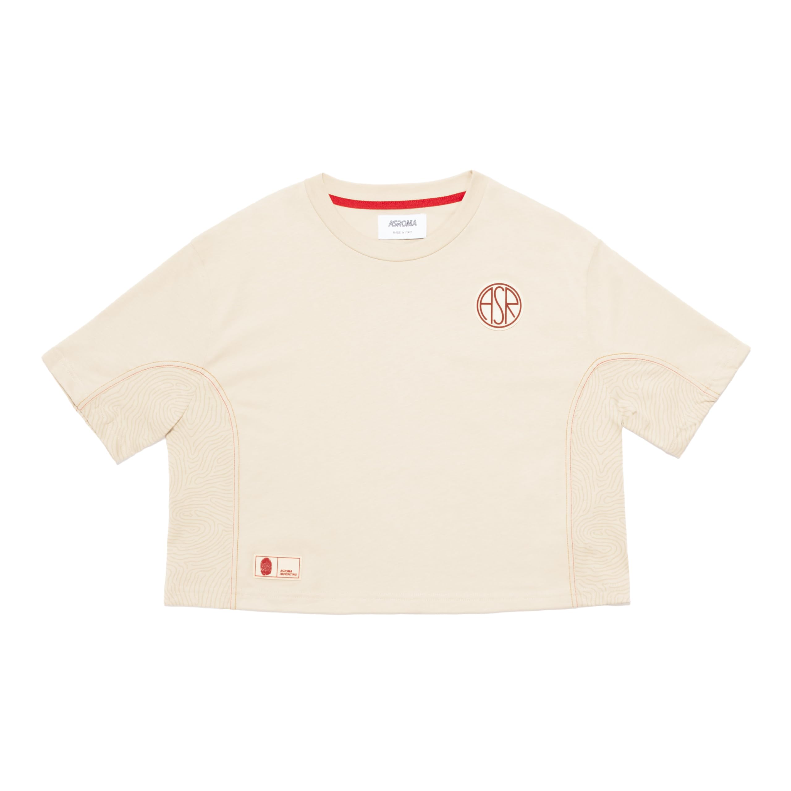 AS Roma Imprinting T-Shirt White