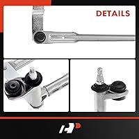 Vista 6 de A-Premium Conjunto de varillaje de transmisión del limpiaparabrisas delantero compatible con vehículos Volkswagen - Jetta 2005/2007-2014, Golf