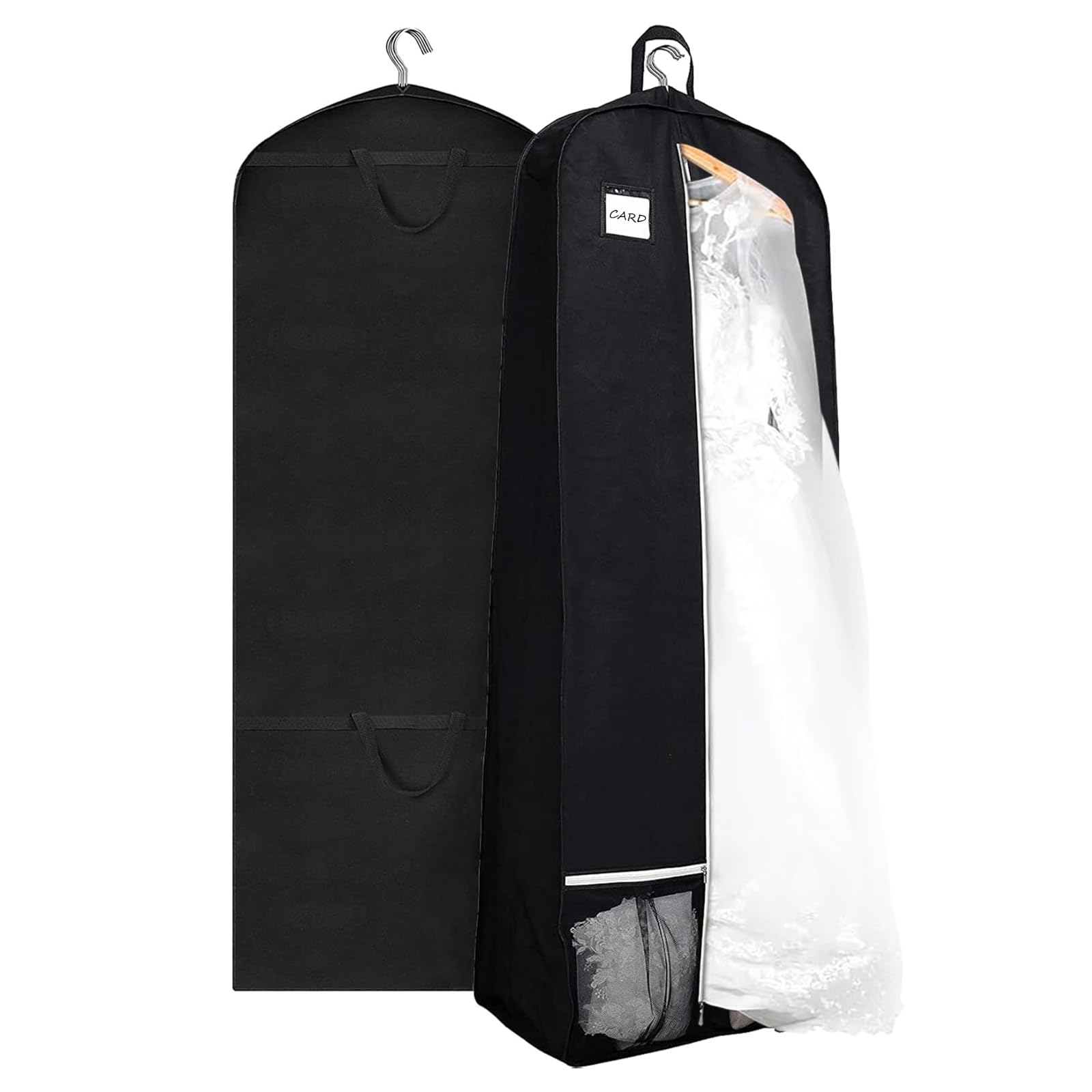 : GaoBangM Extra Long Dress Garment Bag, Wedding Dress Storage Bag