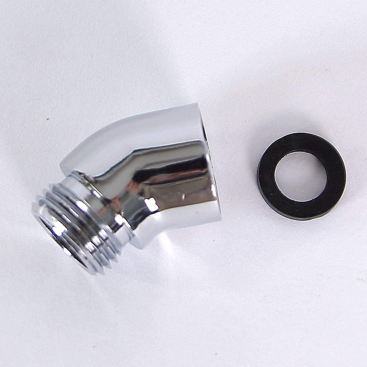 Pezzo Angolare per Doccette Filetto 1/2' IG 1/2 ' Ag e 50° Inclinazione (Winkel01)