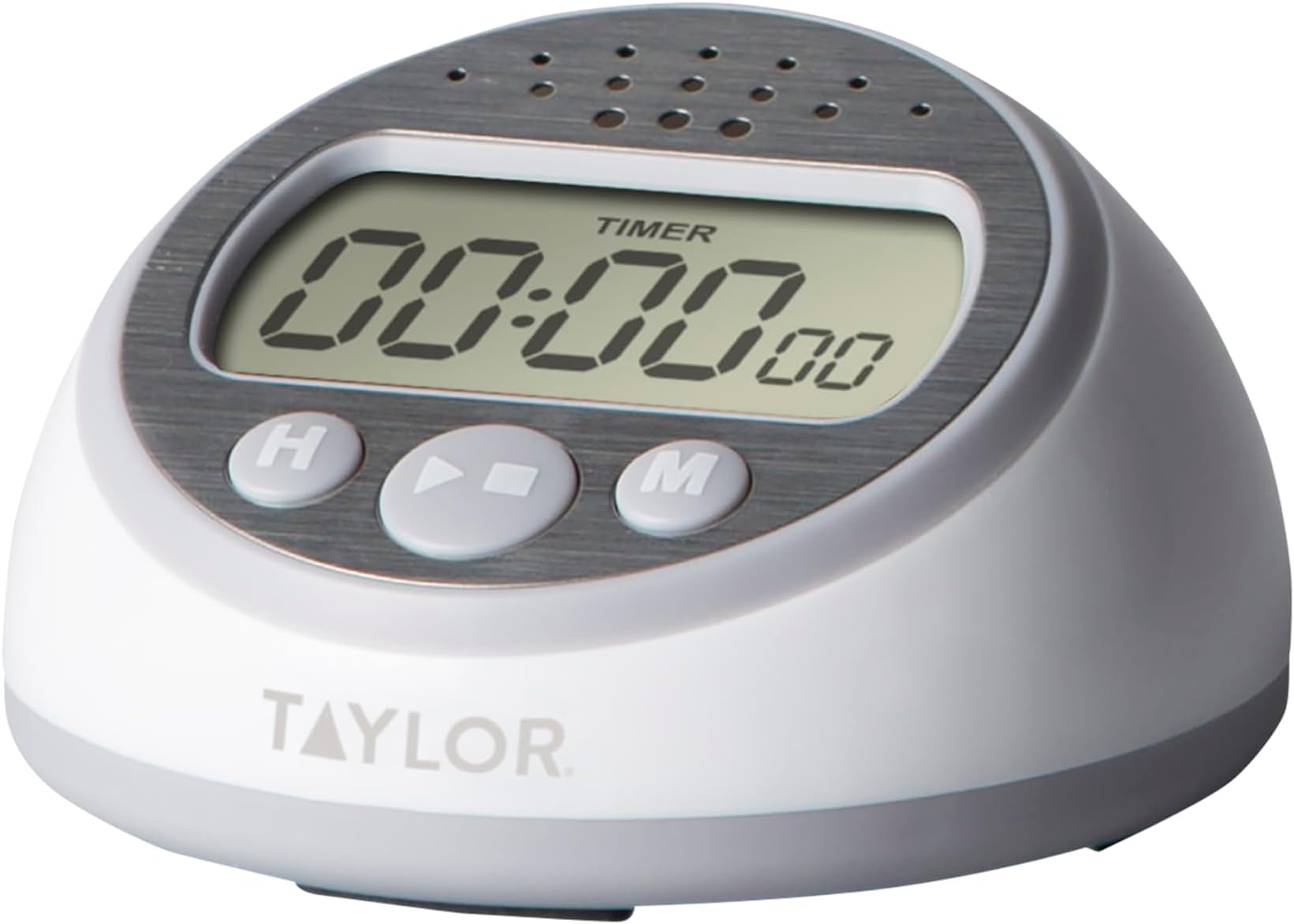 Taylor Digital Timer Counts Up and Down for School, Learning, Projects, and Kitchen Tasks, Super Loud Digital Timer, Gray