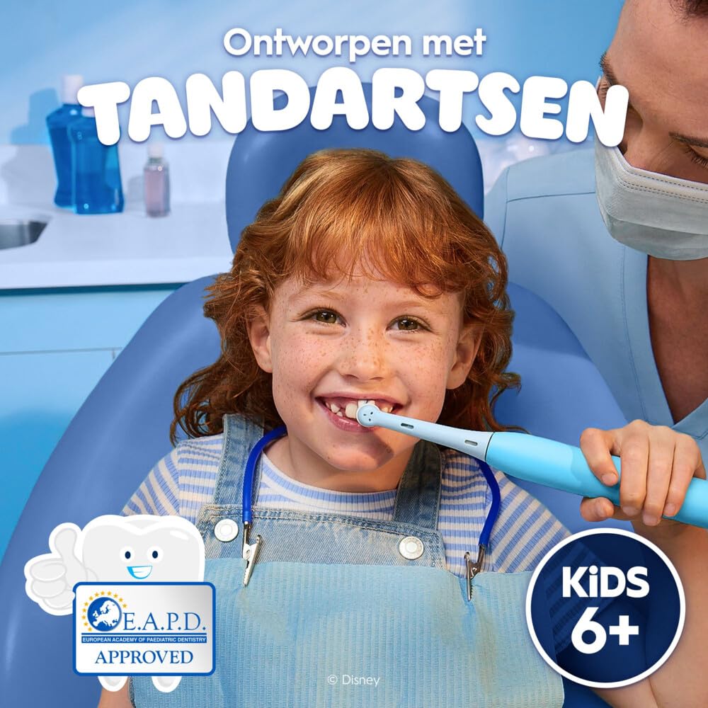 Oral-B iO Kids Disney Stitch Bambino Spazzolino rotante Blu