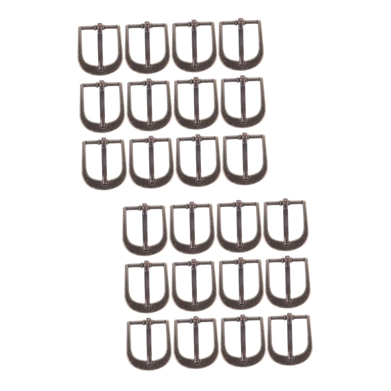 TENDYCOCO 2sets Belt Buckle Leash Trendy Accessories Roller Trendy Handbags Men Handbags Men Accessories Mens Belts Bags Ring Buckle Hardware Pin Buckle Belt Fastener Belts Alloy 24pcs*2