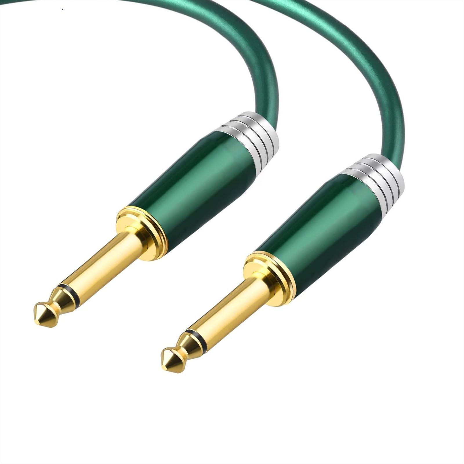 kabel audio instrumentu muzycznego Kabel 6,35 Mm Duży Dwużyłowy Głośnik Gitarowy Wzmacniacz Pianina Elektrycznego Kabel 6,35 Mm(10m)