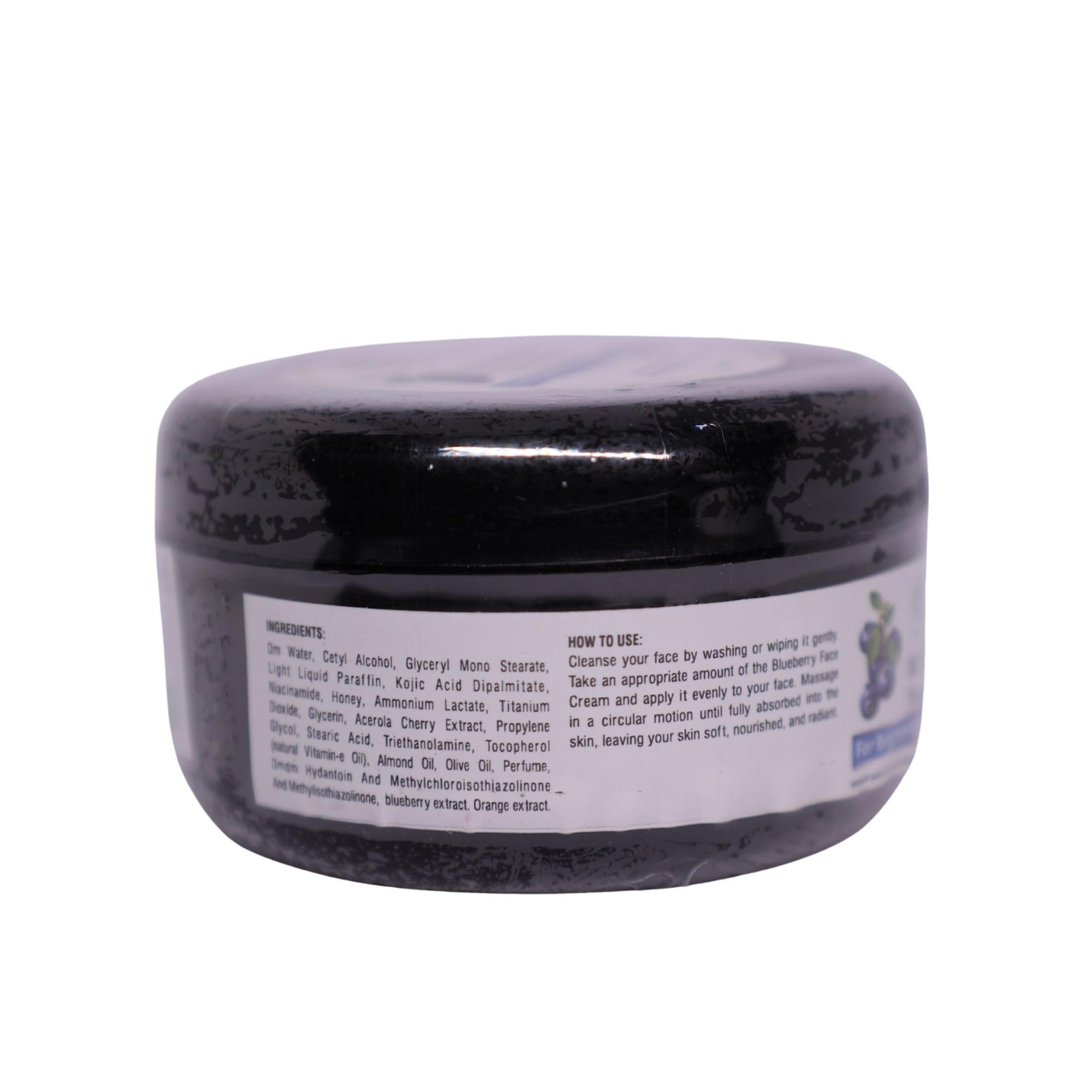 AADIYA PERSONAL CARE Blueberry Face Cream for Brightening and Glowing Skin 50g With Kojic Acid and Orange Extract