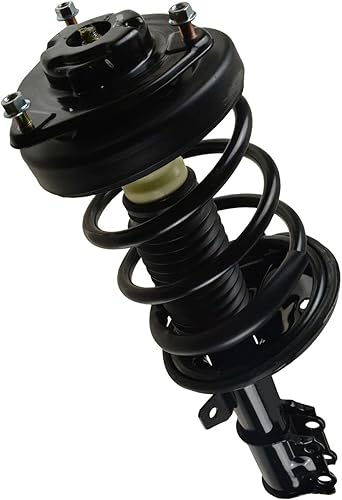 Miniatura 42 de TRQ Kit de suspensión delantera, conjunto de amortiguadores y resortes, barra estabilizadora, enlace estabilizador compatible con Chevrolet