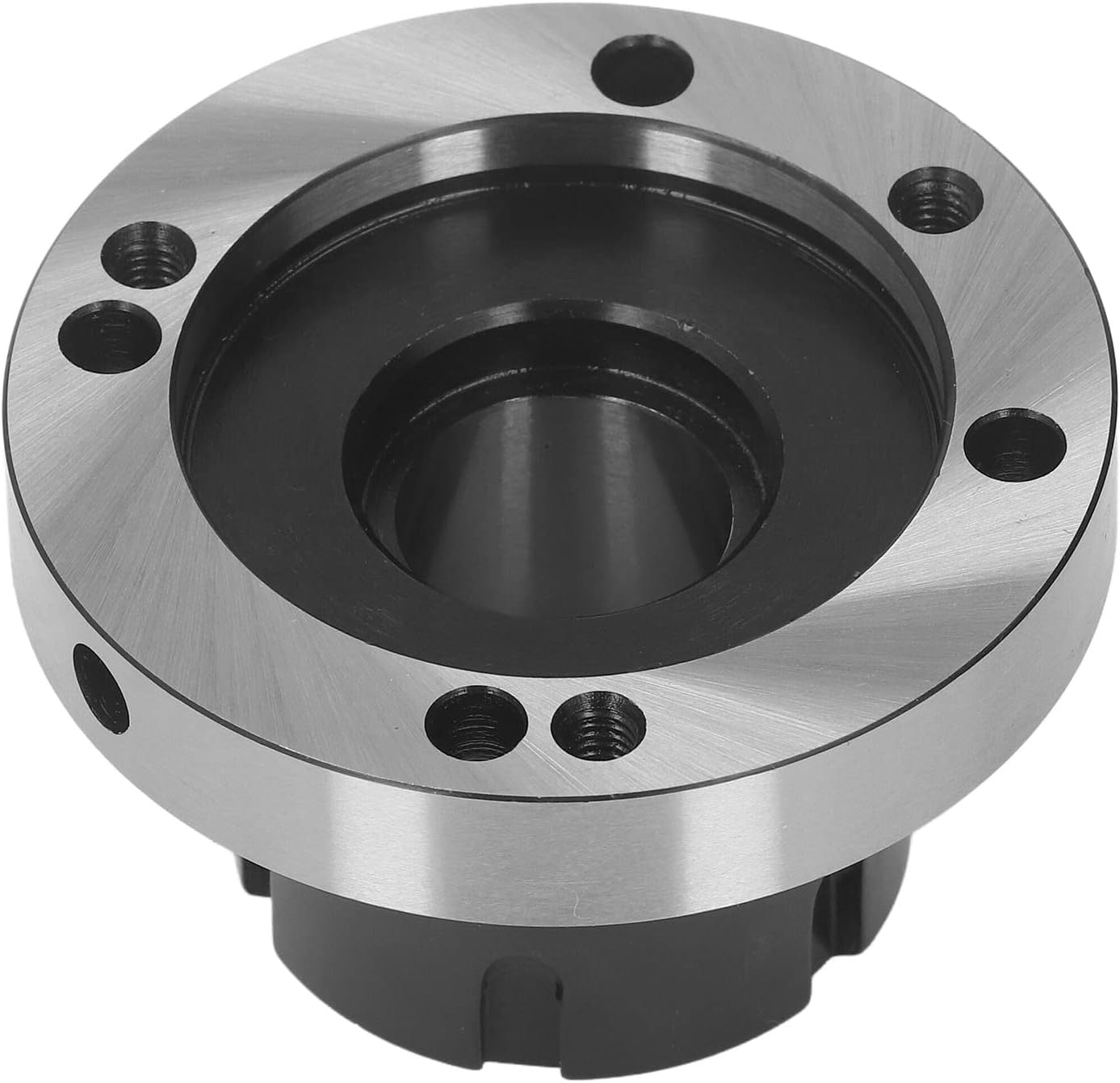 ER32 80mm Carbon Steel Collet Chuck for CNC Milling Machine Tools 7-Hole Precision 0.005mm Accuracy Lathe Chuck