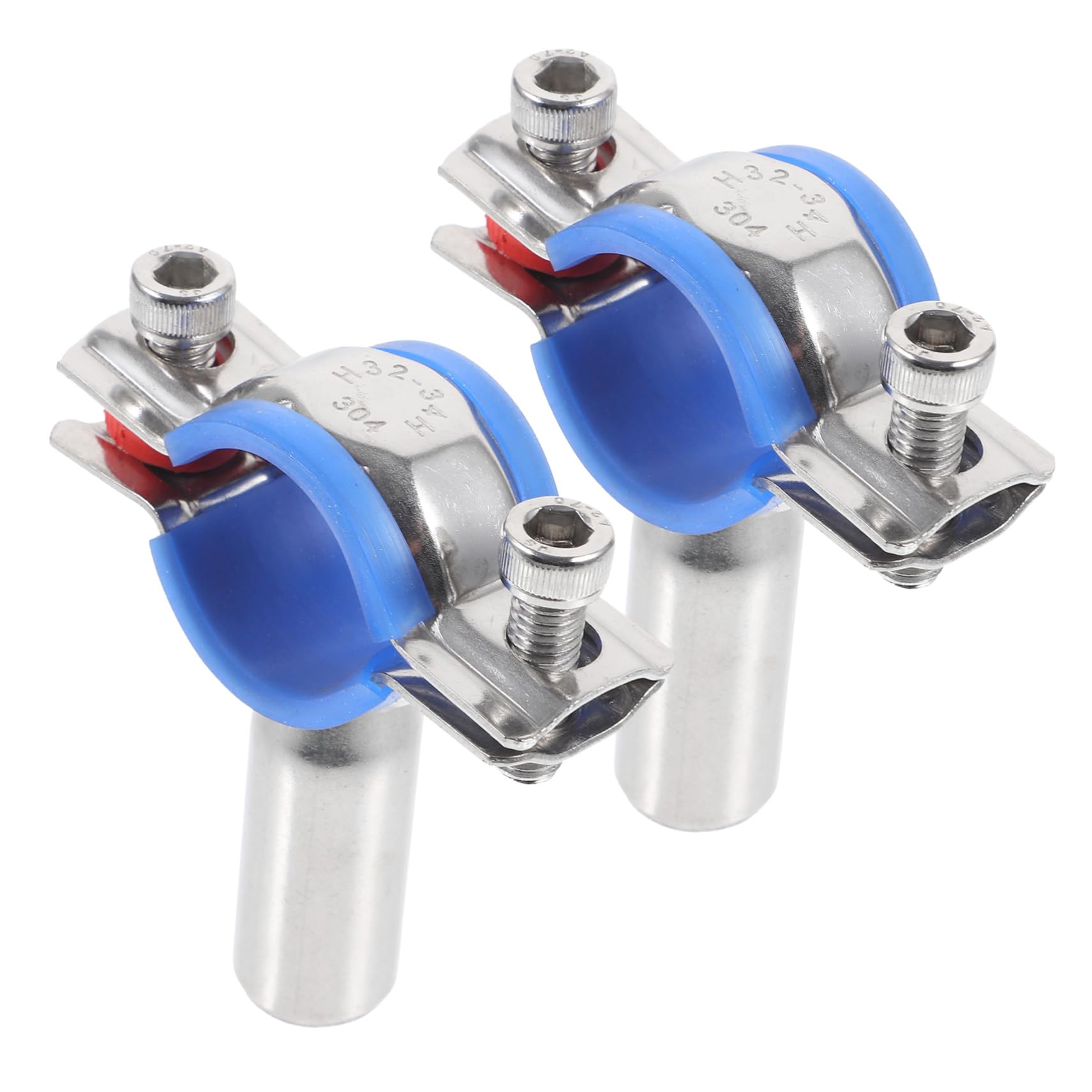 SEWACC Duty Heavy Clamps for Pipe Support Block Ring Clamp for Water Hoses Pvc-u Pipe