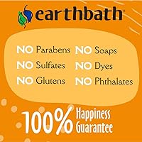 Vista 4 de earthbath, Spray hipoalergénico de manteca de karité – Tratamiento de caspa de perro, hidratante para piel de perro y gato, a base de plantas, libre