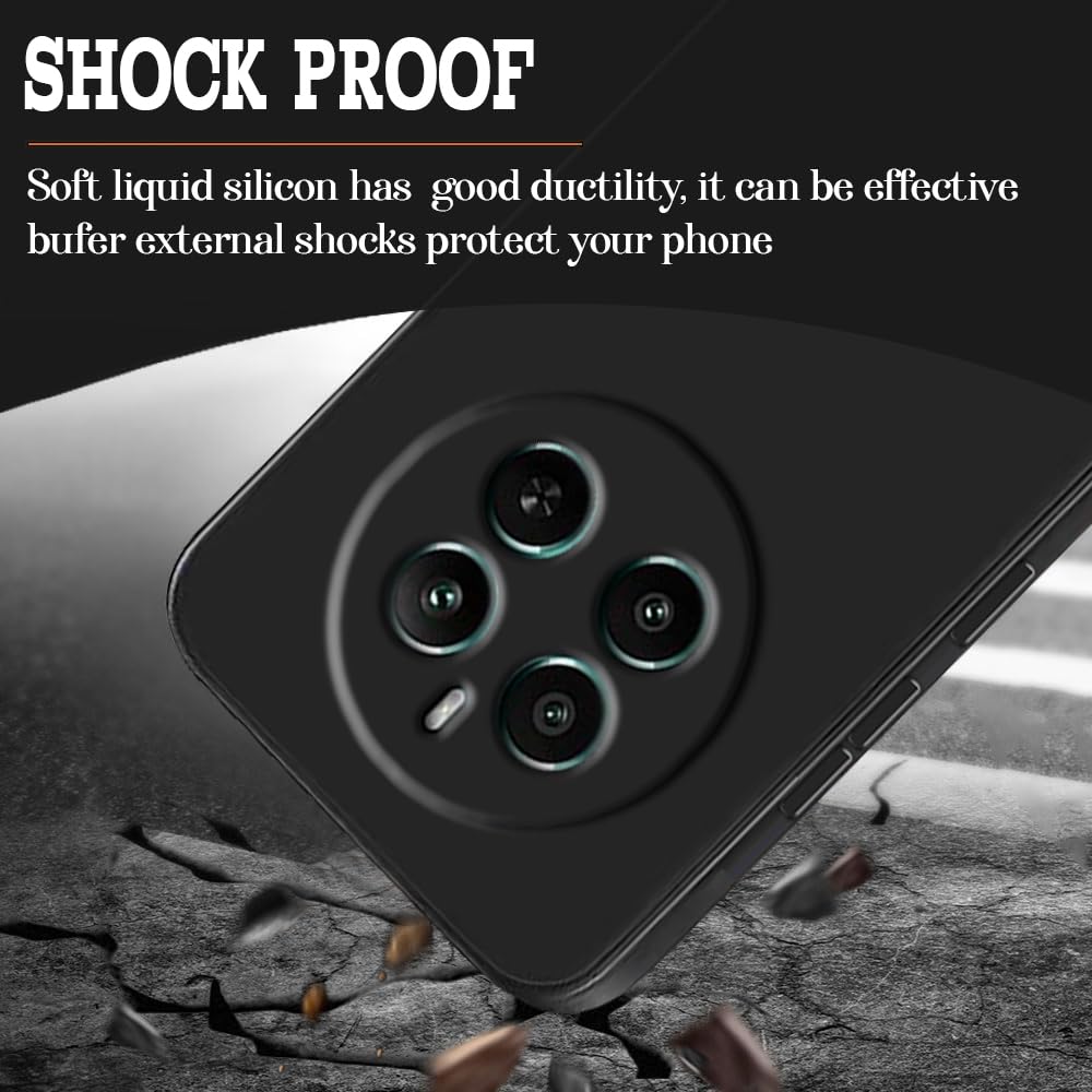 Amazon Brand- Solimo Basic Case for Realme 12 Plus 5G (Silicone_Black) Amazon Brand- Solimo Basic Case for Realme 12 Plus 5G (Silicone_Black)