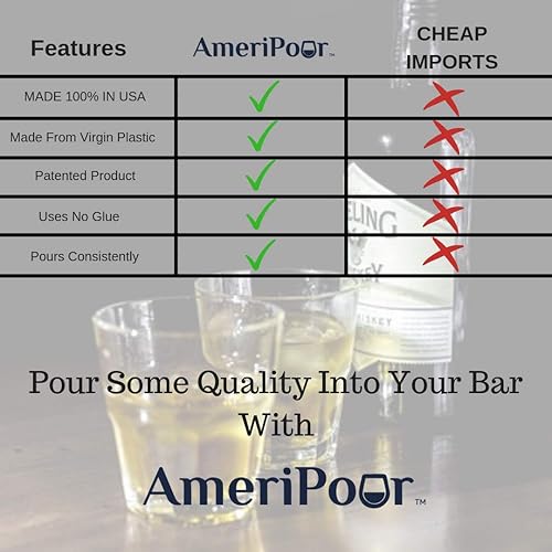 Miniatura 7 de Mason Jar Pour Spouts Stainless With Flap - Para Moonshine y Whisky - Hecho 100% en los Estados Unidos. Boquillas de tarro Mason de flujo libre que