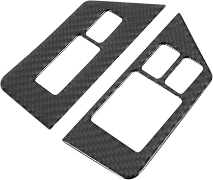 Interior Parts for GTR R35 2009-2015 RHD Carbon Fiber Window Switch Sticker Button Frame Cover Trim Car Interior Panel