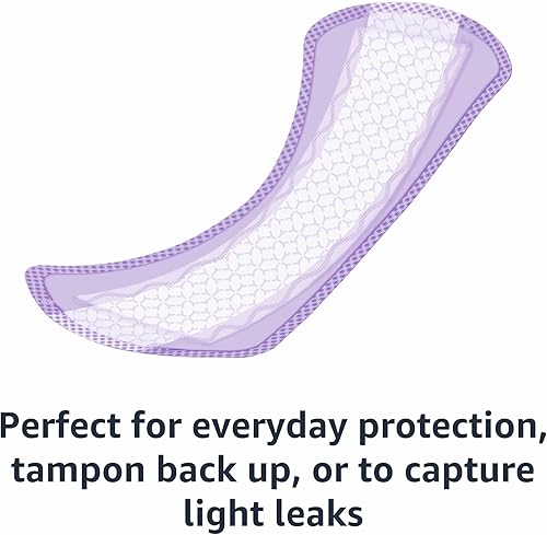 Miniatura 5 de Tienda Basics Pantiliner diario, largo largo, almohadillas para mujer, sin perfume, 120 unidades (3 paquetes de 40) (anteriormente Solimo)