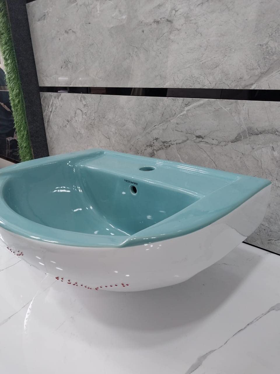 Naveen Global Classy Luxurious Ceramic Table Top Wash Basin Sink (NG15) (13x18 Inch)