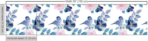 Vista 352 de Lunarable The Yard, tela azul real de The Yard, patrón de cerámica inspirado en el Medio Oriente estilo marroquí, estampado oriental, tela de satén