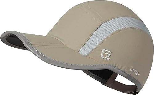GADIEMKENSD Sombrero reflectante plegable para exteriores, diseño sin estructura, protección solar UPF 50+, sombreros deportivos para mujeres y