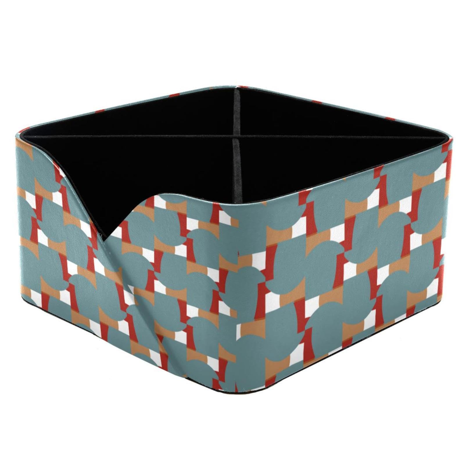 Boîte de rangement rectangulaire avec compartiments de tri pour outils et essentiels