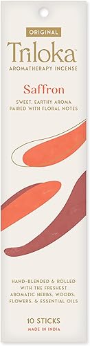 Vista 64 de Triloka Incienso original, sándalo, 10 varillas