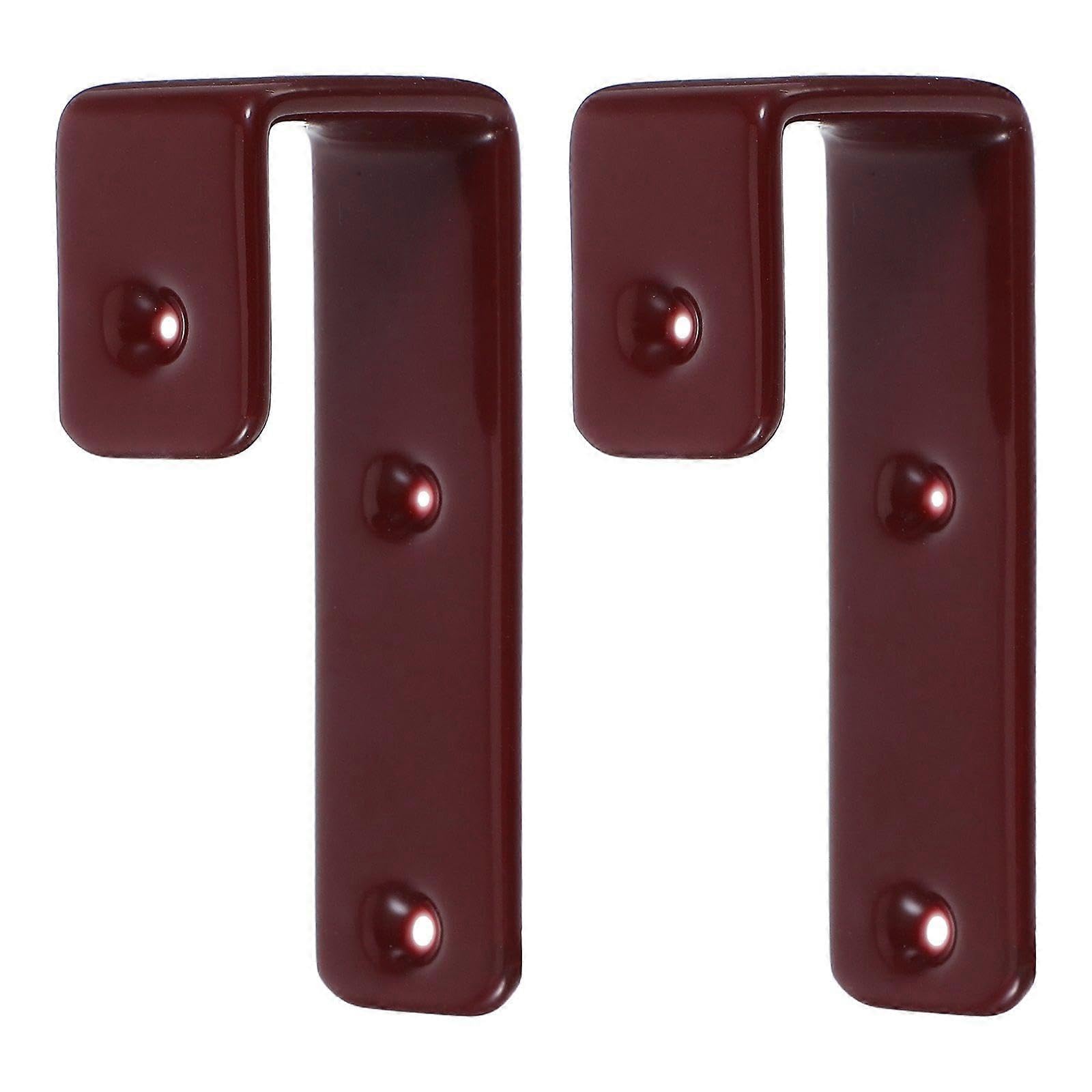 JOYHAPPST 2PCS Bed Ladder Brackets: Bunk Bed Ladder Hooks Heavy Duty Hardware Utility Hook Loft Beds Hanger
