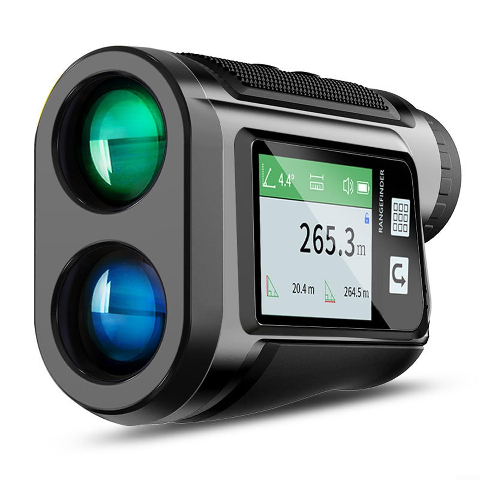 Telémetro Golf Caza 600m 6X Aumento Voz