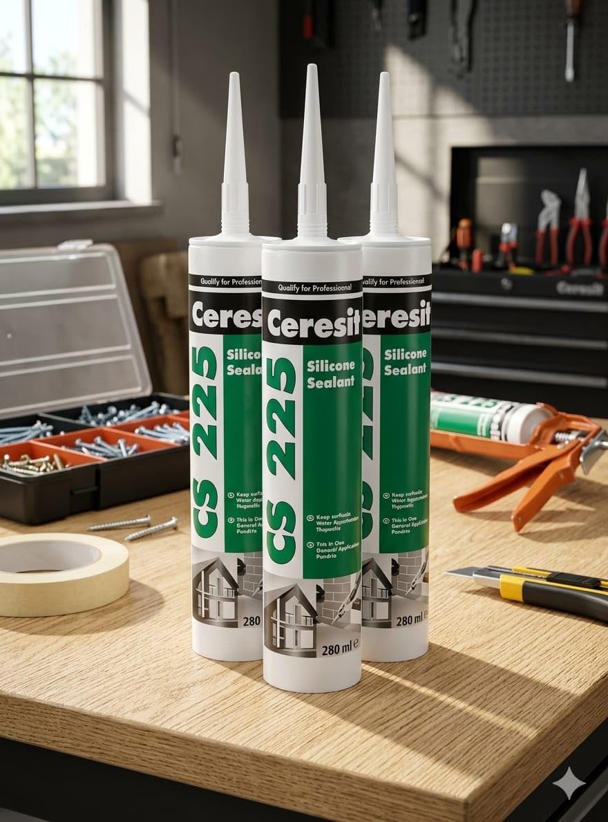 Henkel Ceresit CS 225 Şeffaf Genel Amaçlı Silikon 280 ml