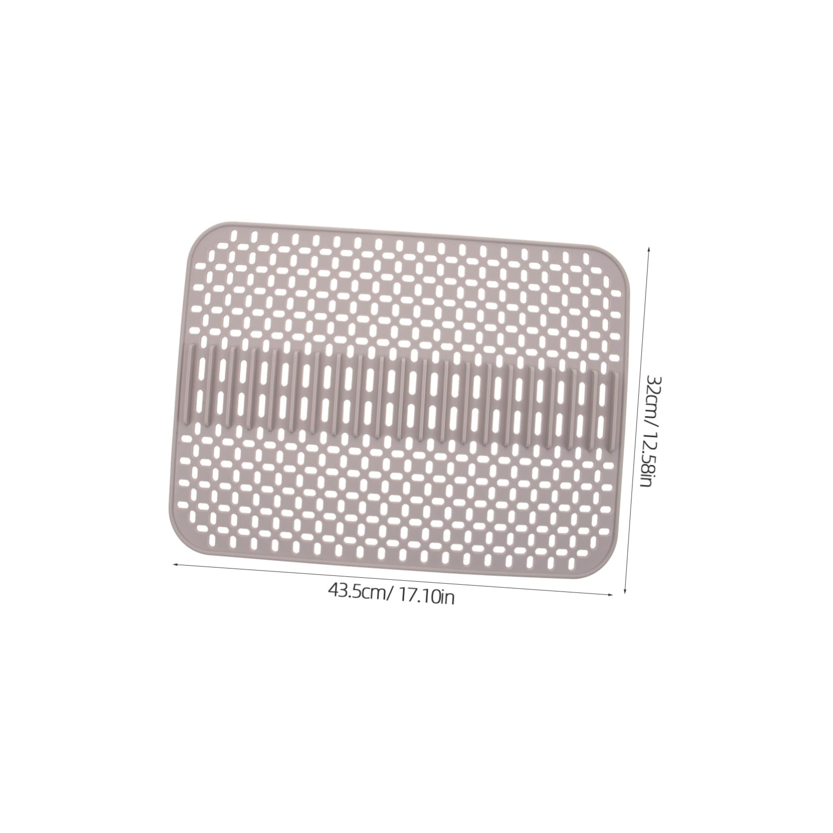 Angoily Tappetino per Lavello Protezione Antigraffio e Antiscivolo, in Silicone, Drenaggio Rapido, 100% Silicone, per Cucina e Tazze