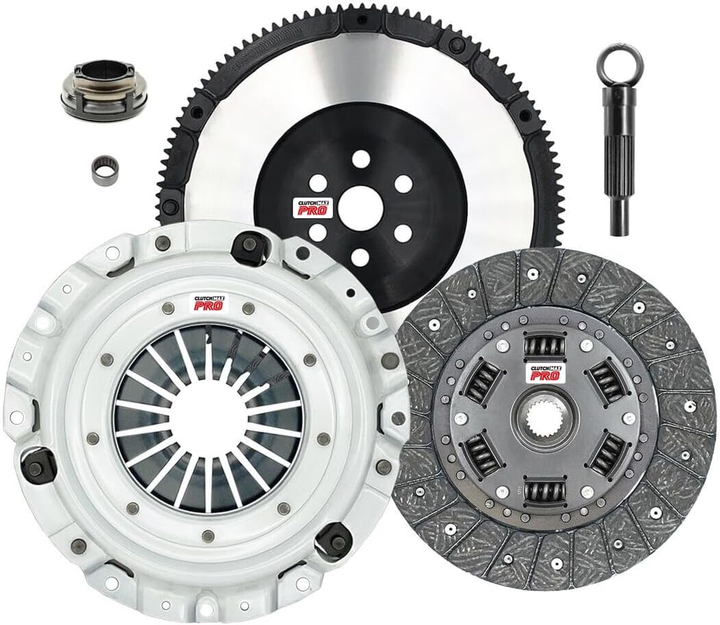 ClutchMaxPRO Heavy Duty OEM Clutch Kit Compatible with 2004-2014 Mazda 3 2.0L 2.3L 2006 2007 2008 2009 2010 Mazda 5 Non-Turbo (CP15059HD-CK)
