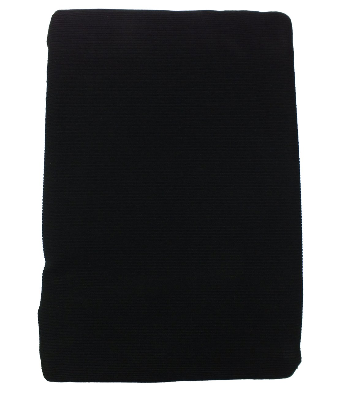 Arvind Black Unstitched Corduroy Fabric (GLADCORD056BLACK)-image-2